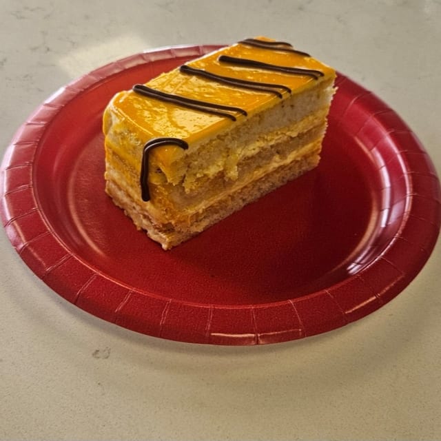 Mango Mousse Cake (1 Slice).