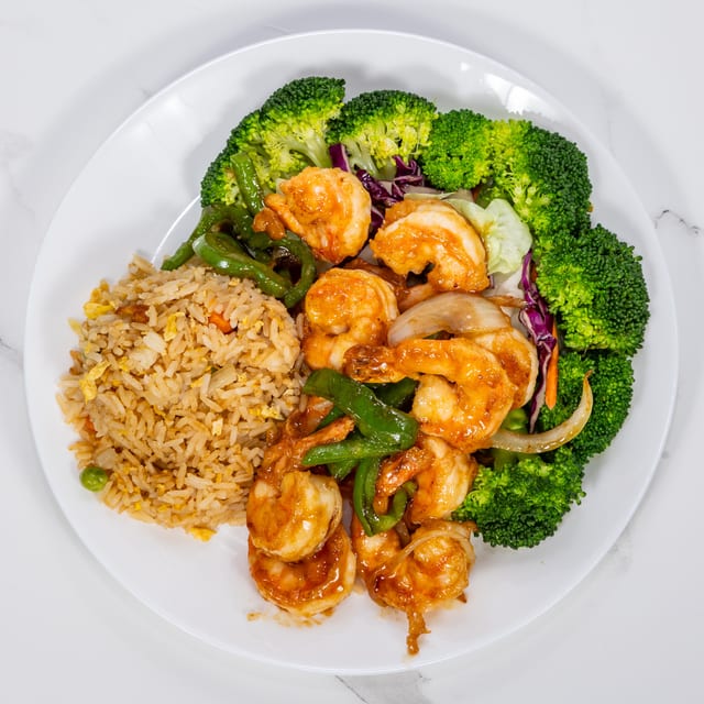Hibachi Grill Shrimp.