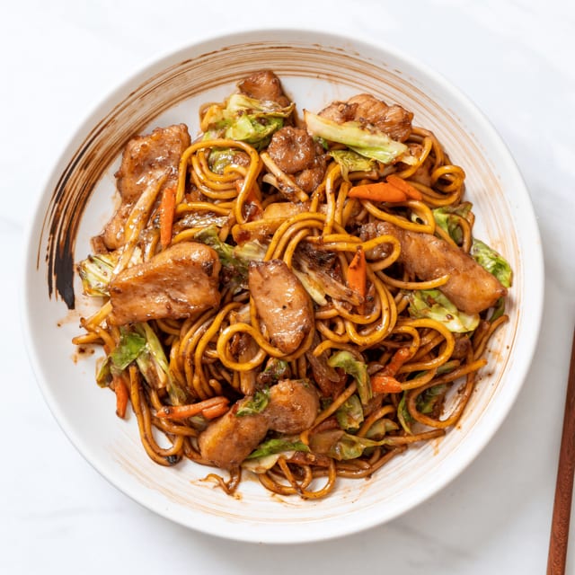 Yakisoba Noodles.
